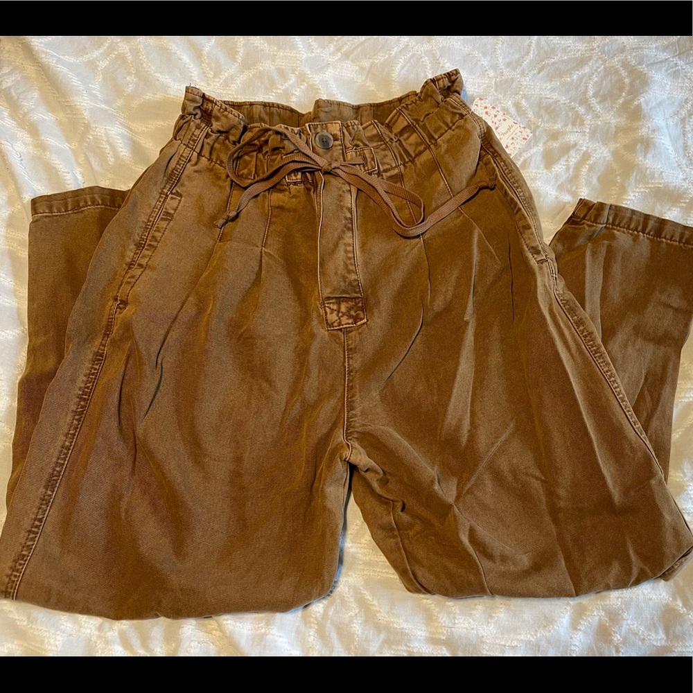 Free people khaki joggers